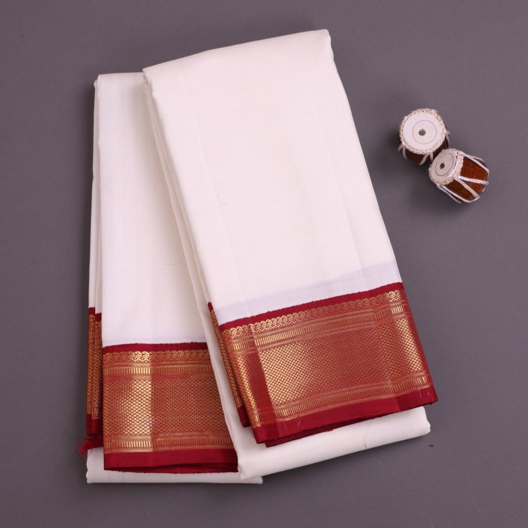 Silk Dhoti with Vasthram