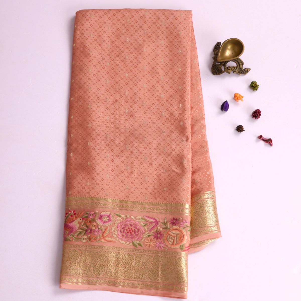 Crepe Embroidery