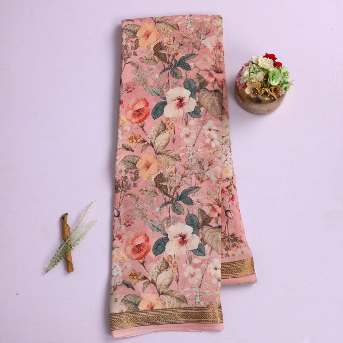 Printed Mysore Silk