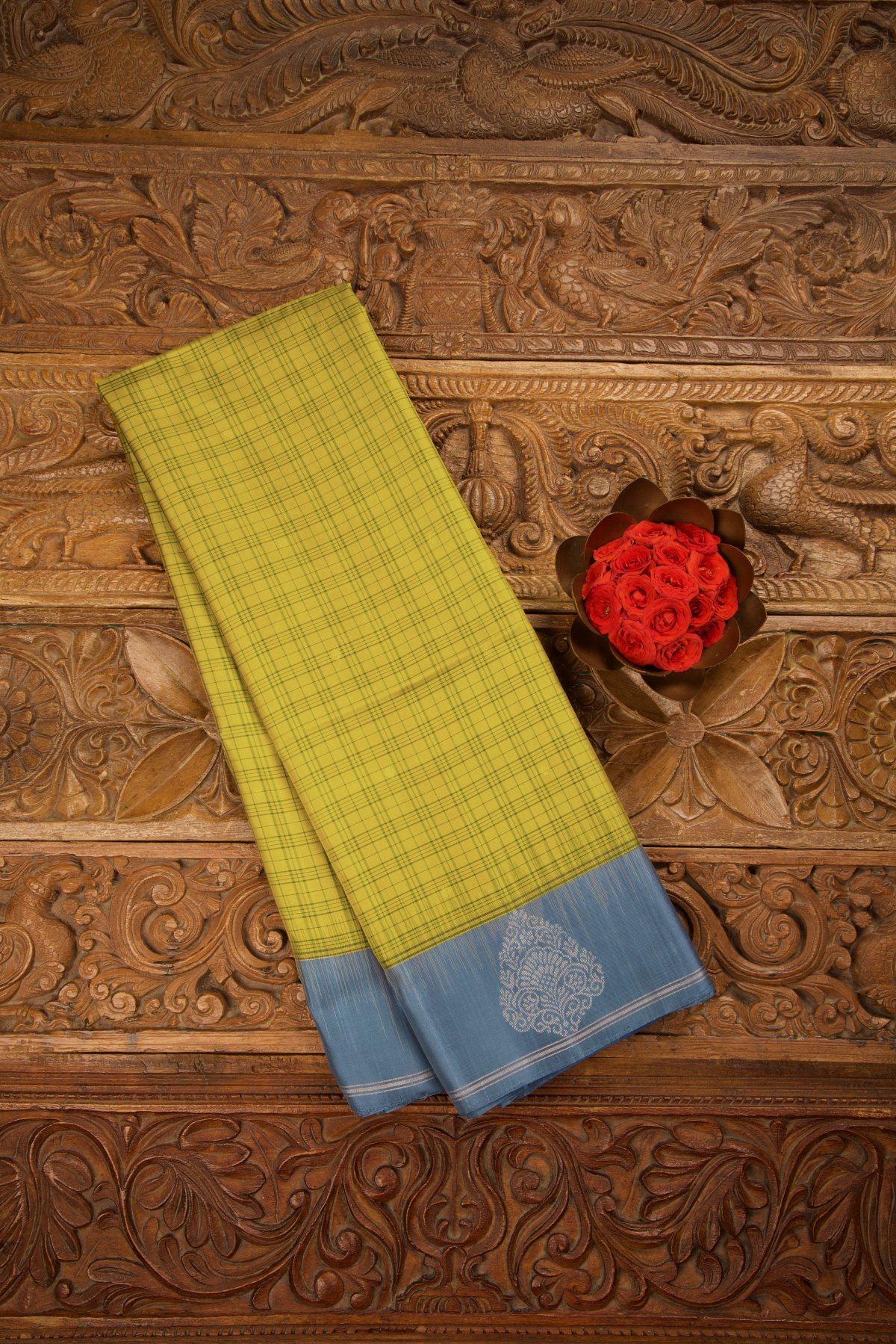 Yellow Soft Silk Saree