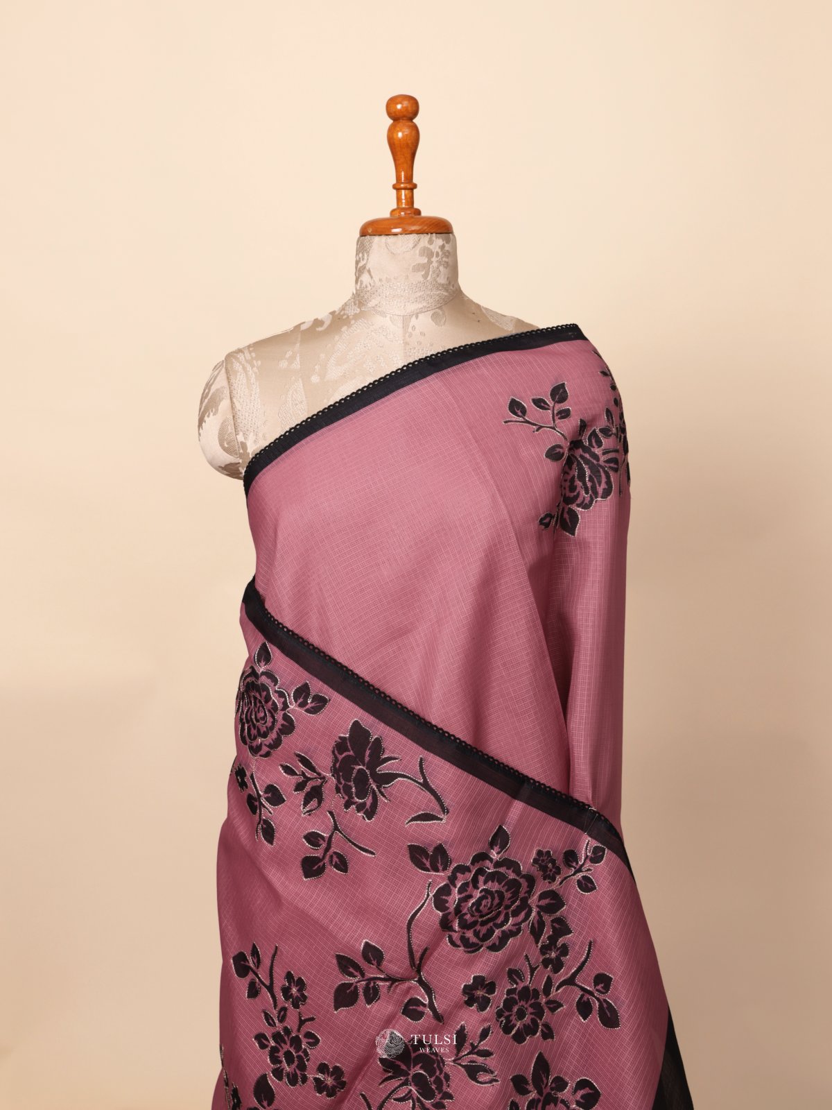 Pink Semi Kota Saree