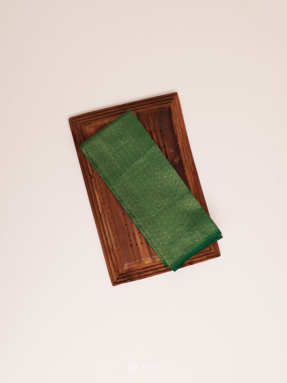 Green Kanjeevaram Silk Brocade Blouse