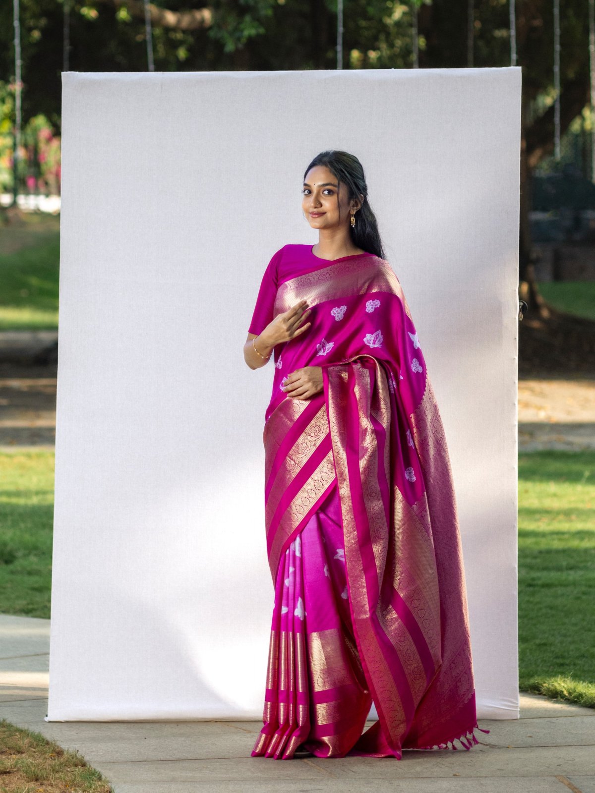 Kanti Yellow Shibori Saree