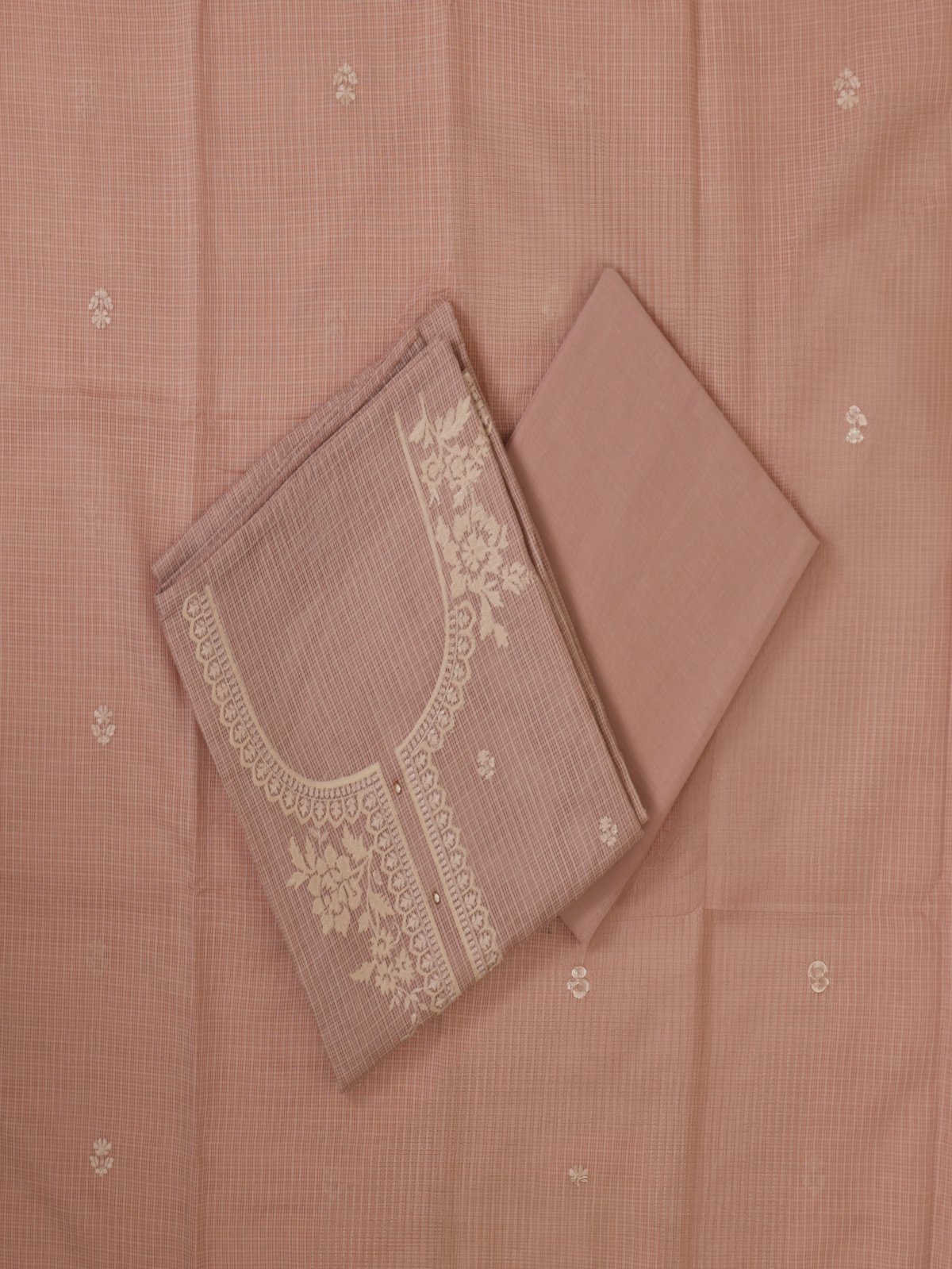 Light Dusty Pink Kota Salwar Material