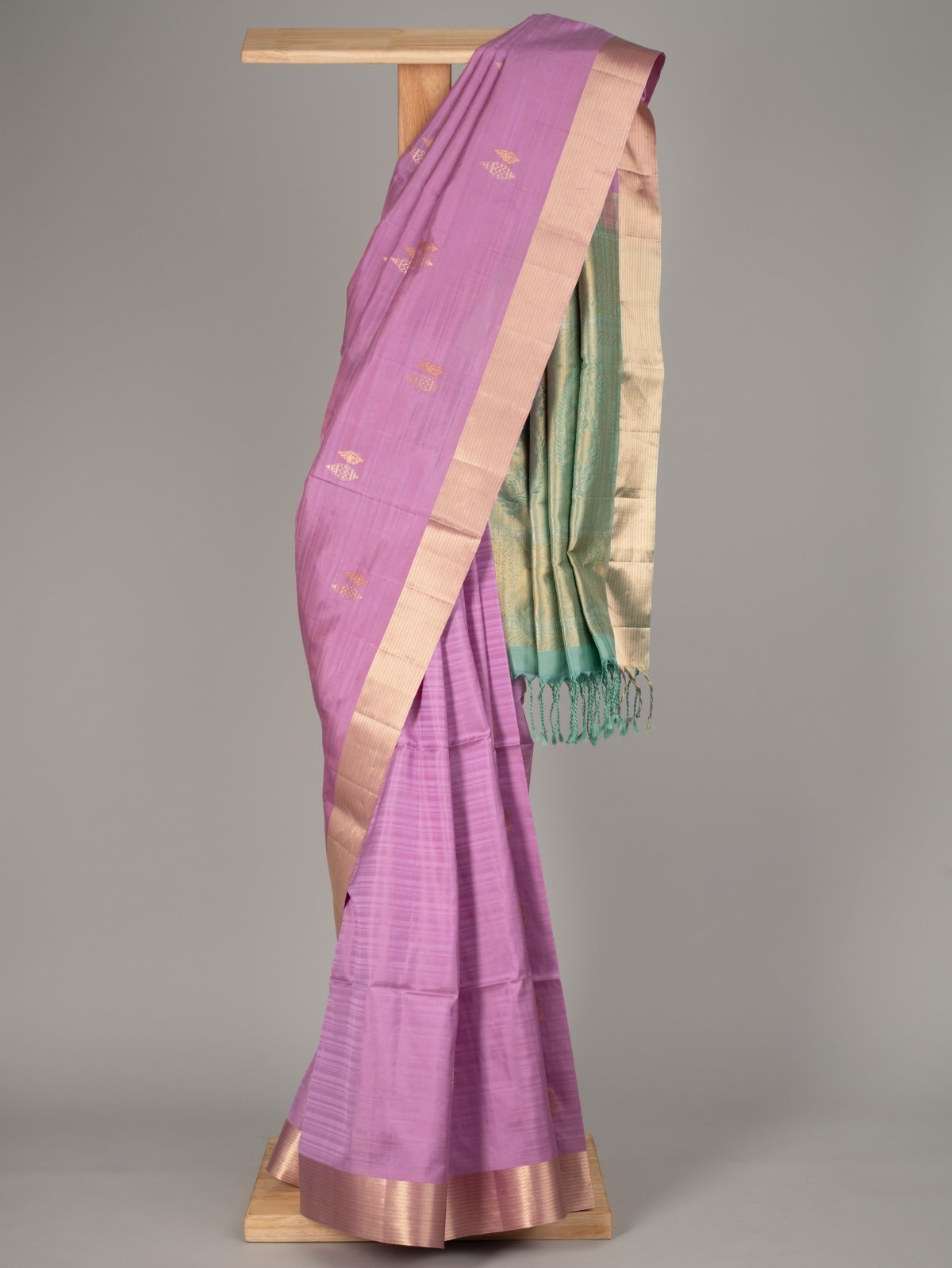 Lavender Soft Silk Saree