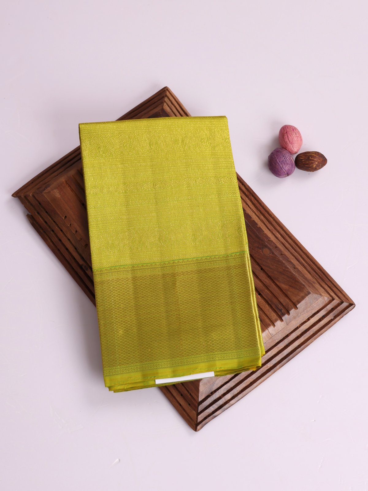 Light Mehndi Green Kanjeevaram Silk Blouse