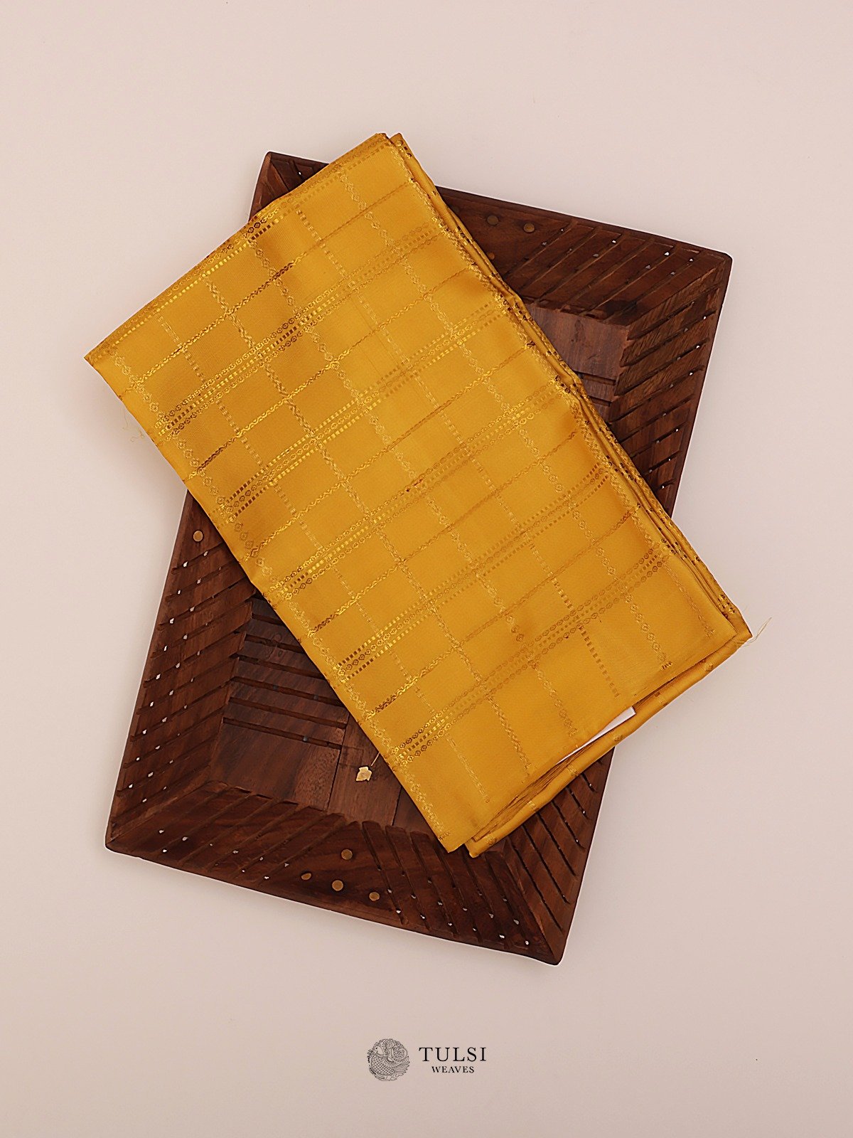 Yellow Kanjeevaram Silk Blouse