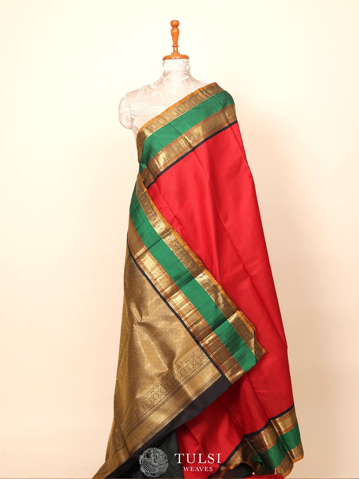 Red Kanjeevaram Silk Saree 