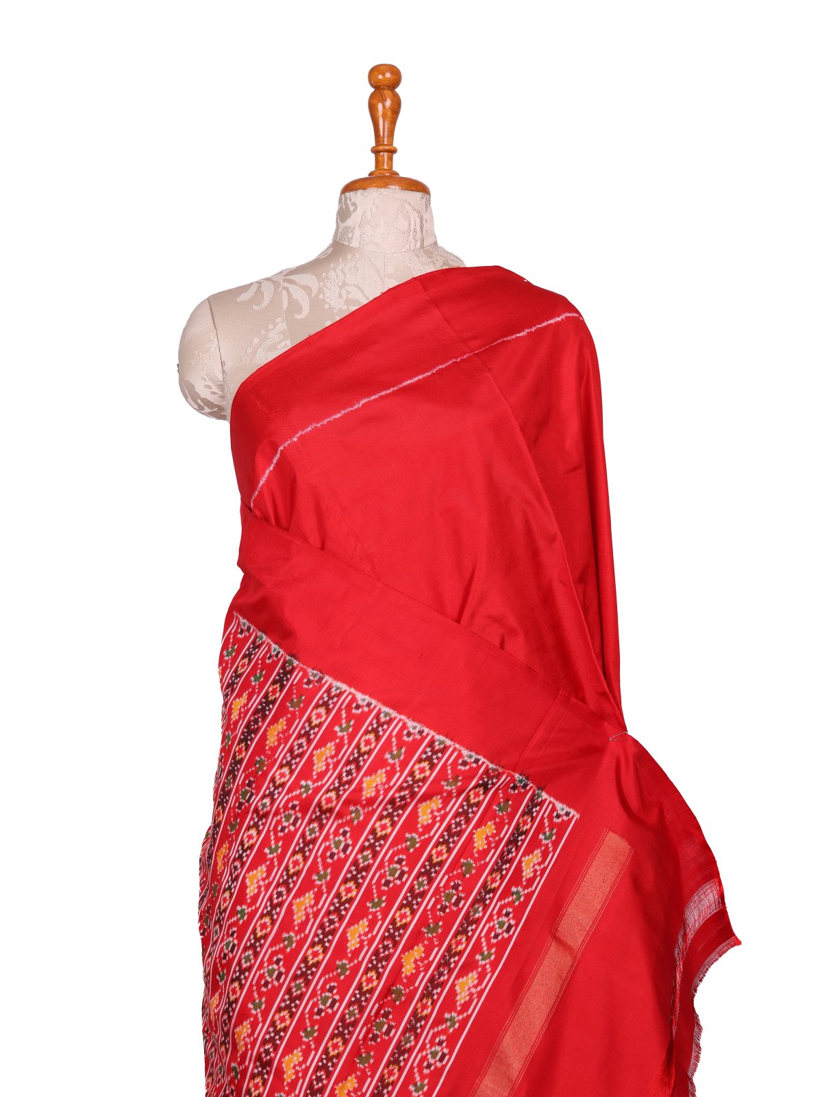 Red Patola Silk Saree