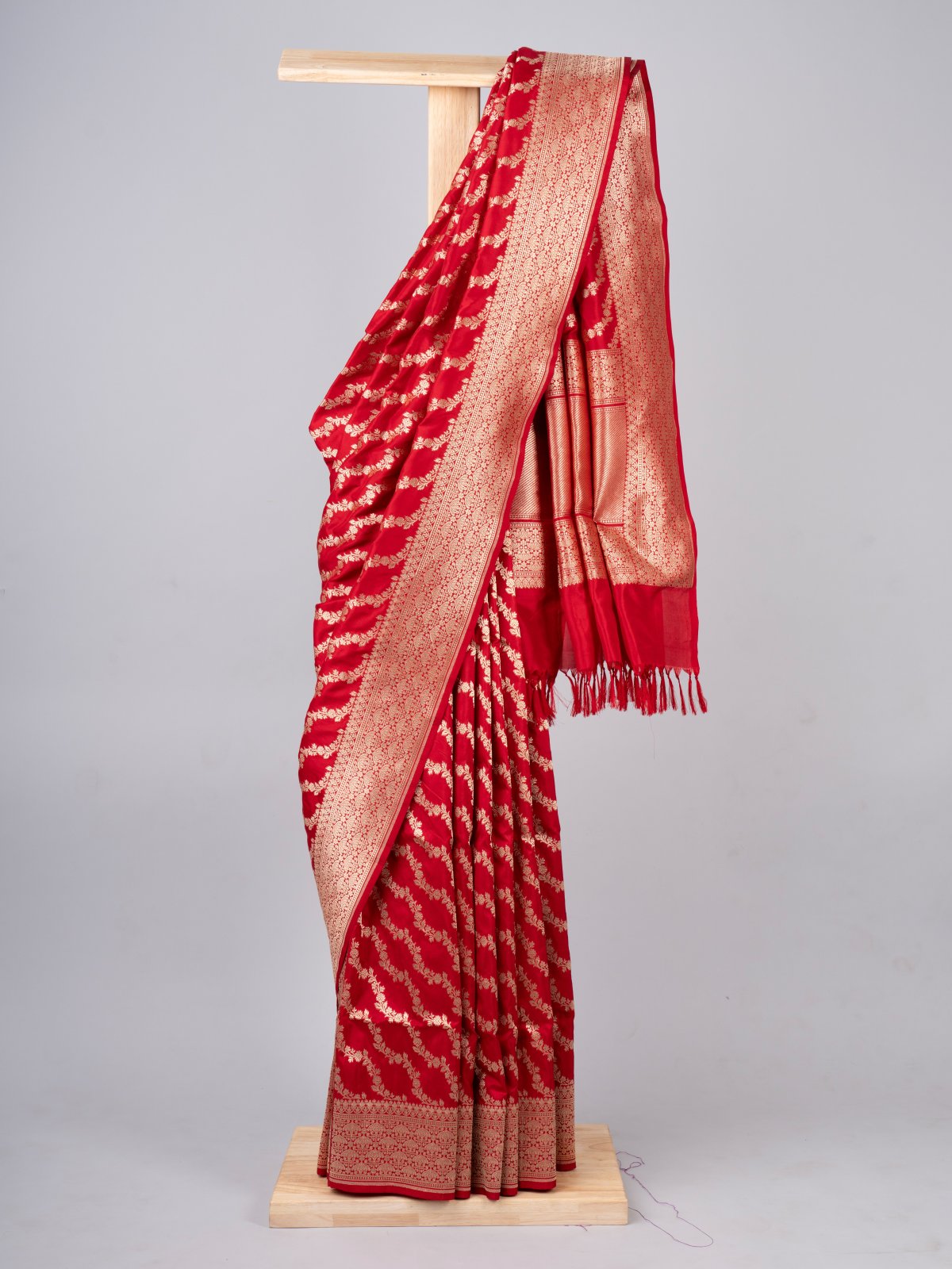 Red Banaras Silk Saree