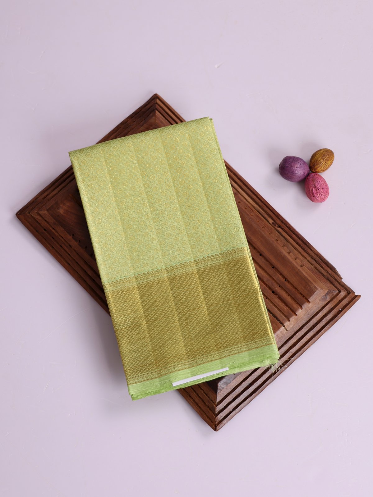 Pastel Green Kanjeevaram Silk Blouse