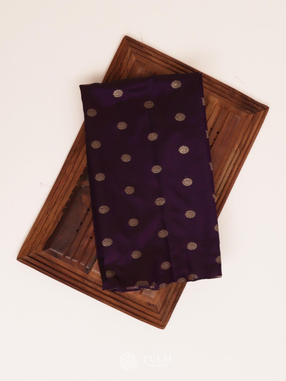 Purple Kanjeevaram Silk Blouse 