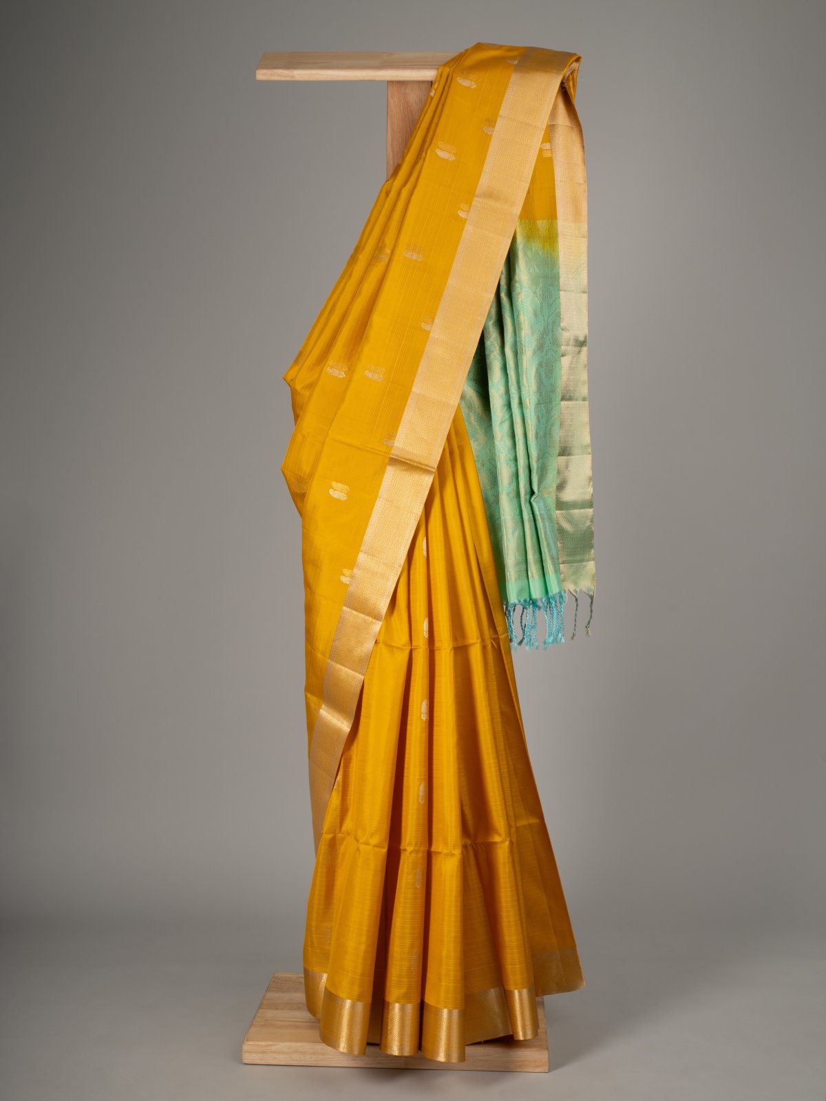 Yellow Soft Silk Saree