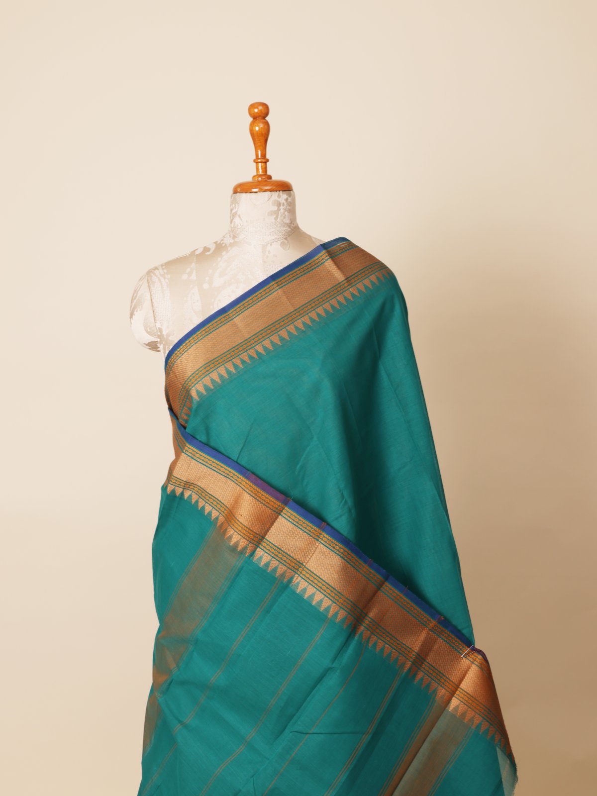 Green Kanchi Cotton Saree