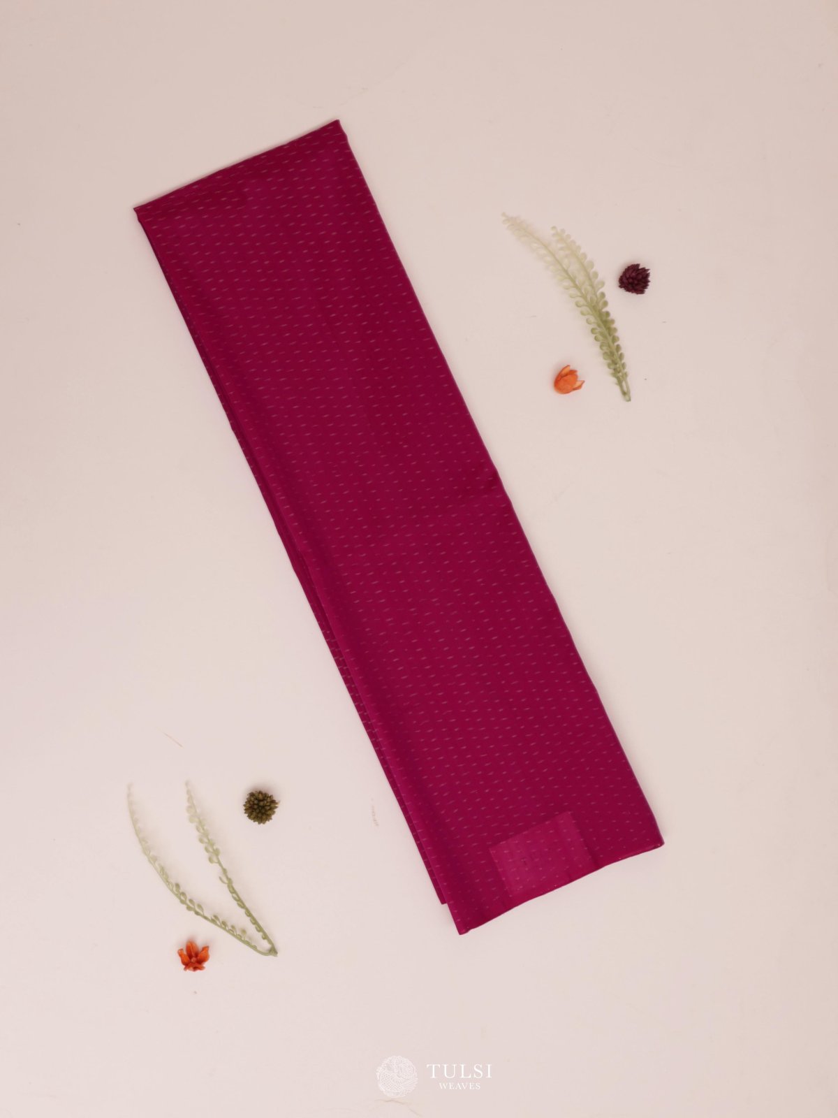 Rani Pink Ikat Silk Blouse