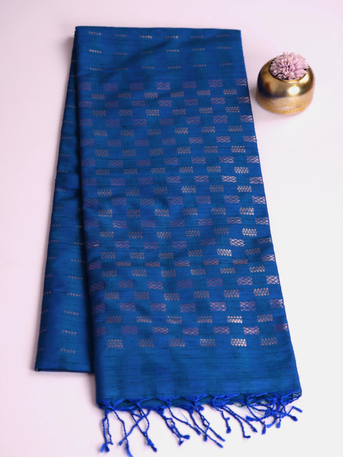 Blue Soft Silk Saree