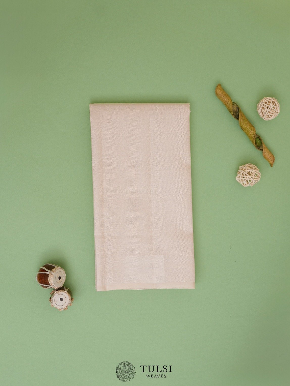 Cream Silk Shirt Material