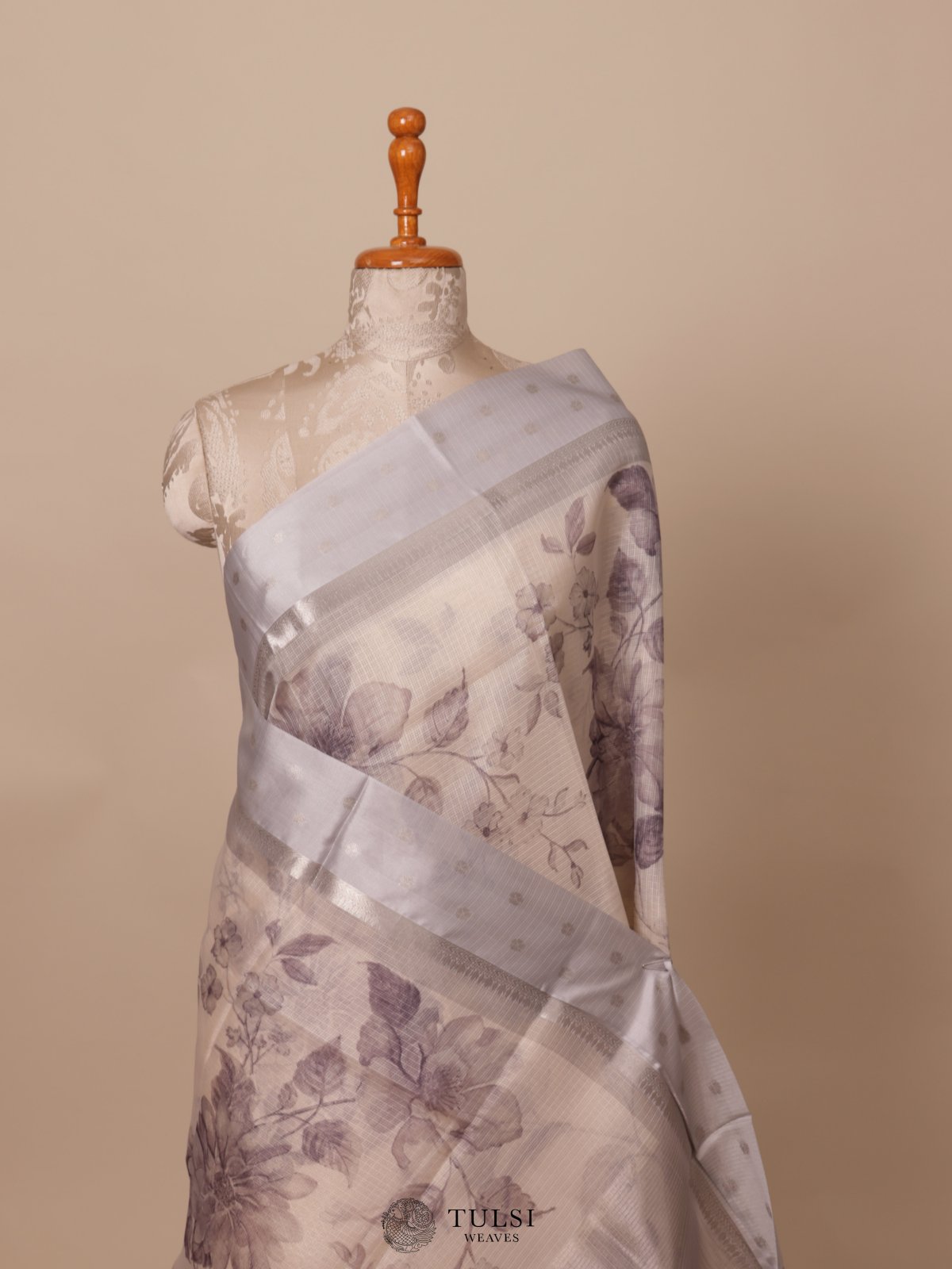 Off White Semi Kota Saree
