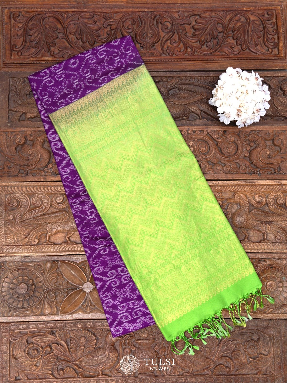 Purple Soft Silk Saree