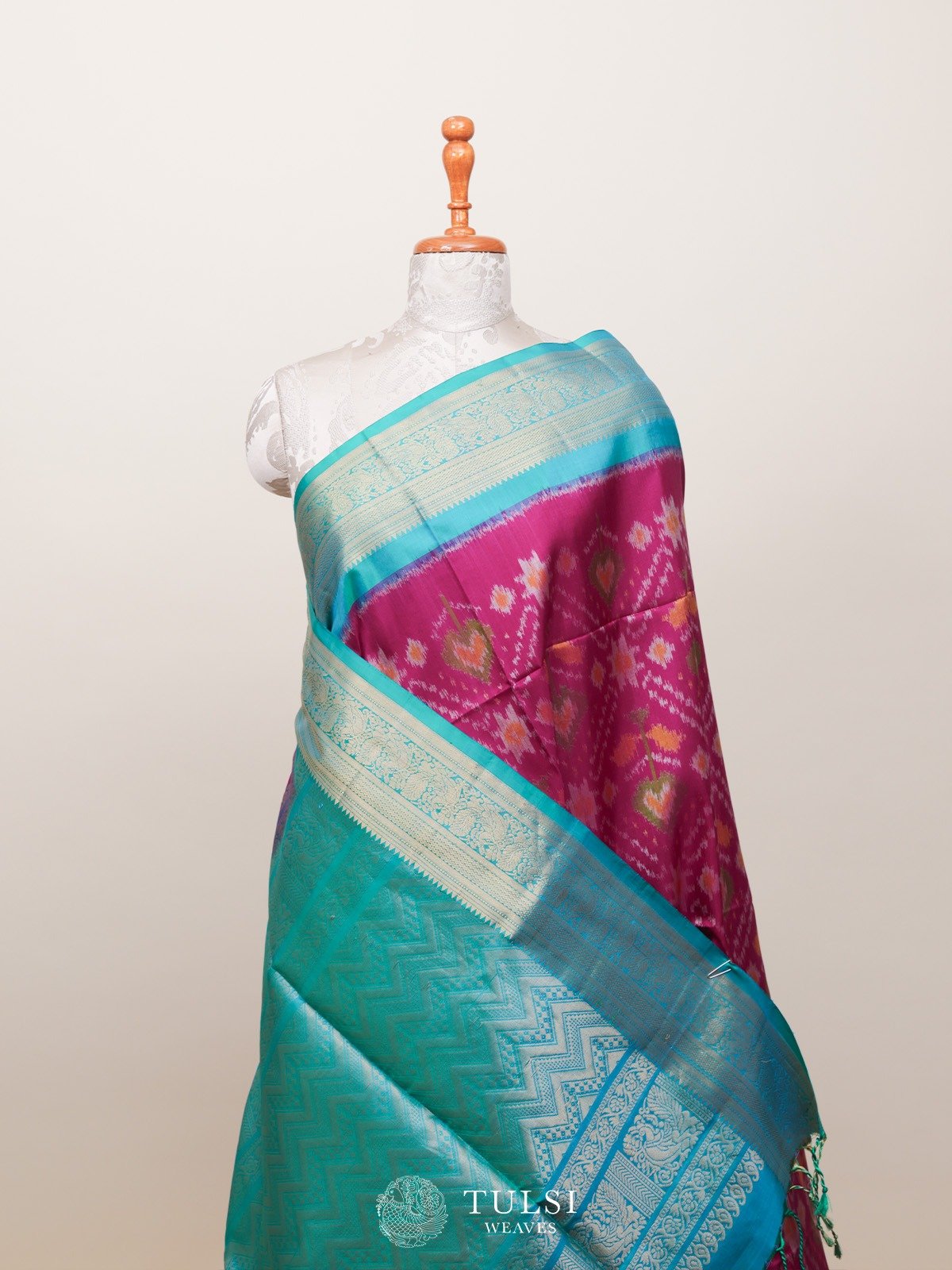 Violet Soft Silk Saree