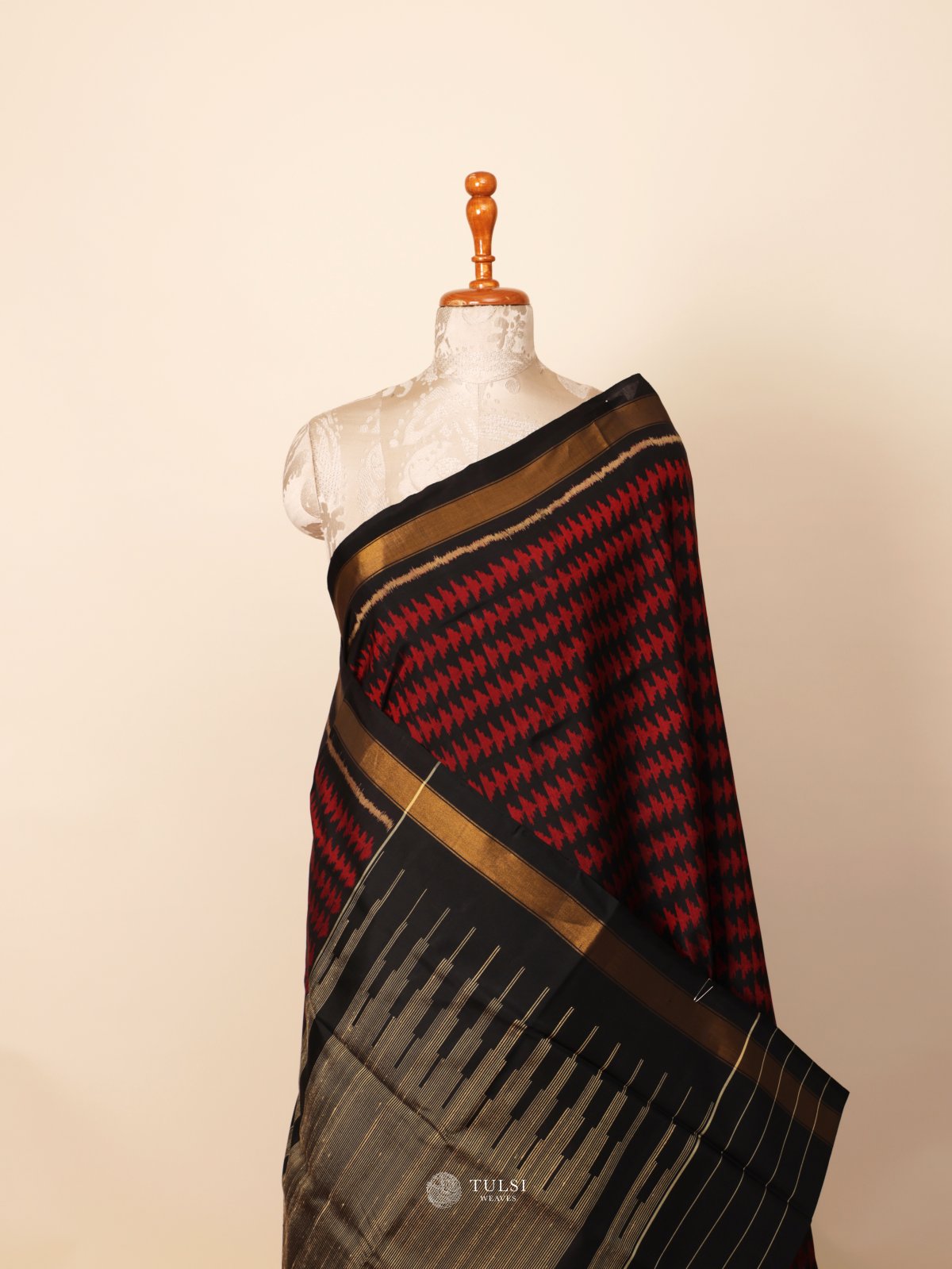Black Patola Silk Saree