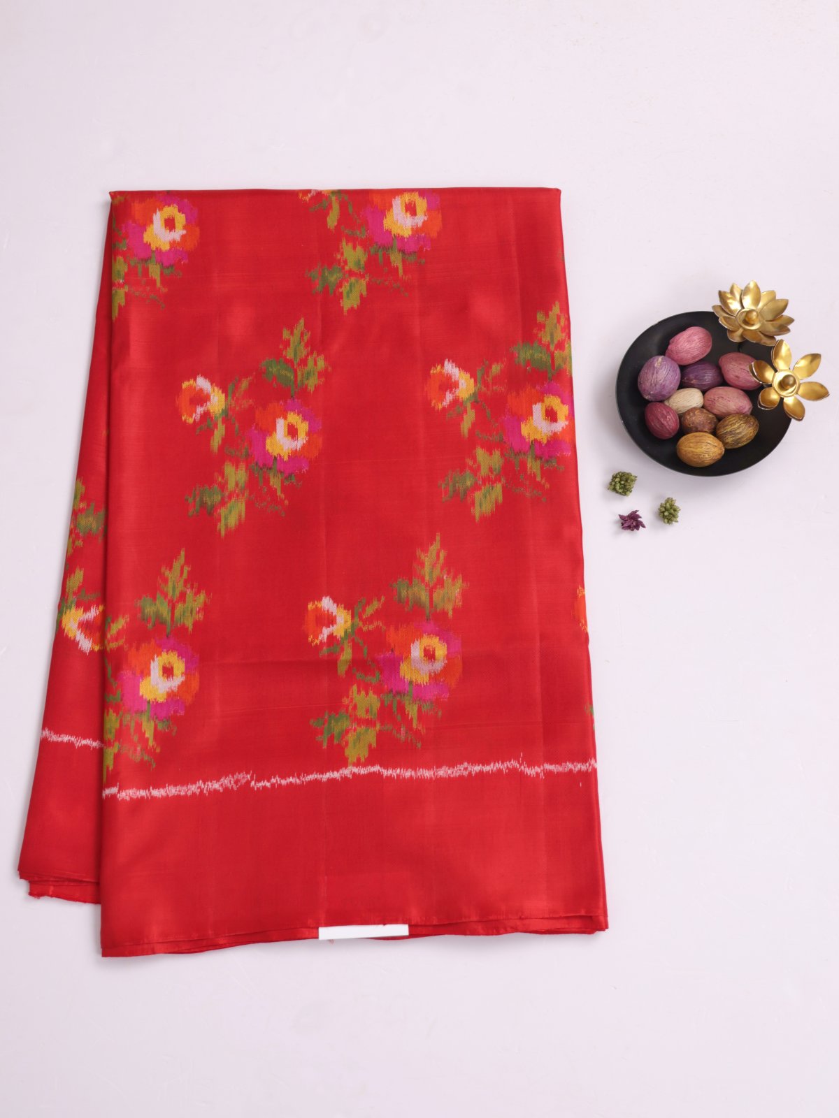 Red Patola Silk Saree