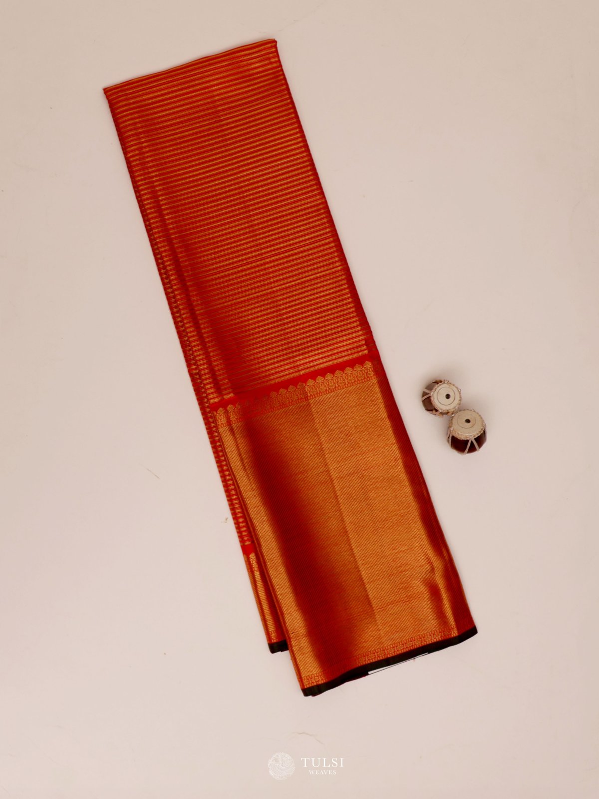Orange Kanjeevaram Silk Blouse