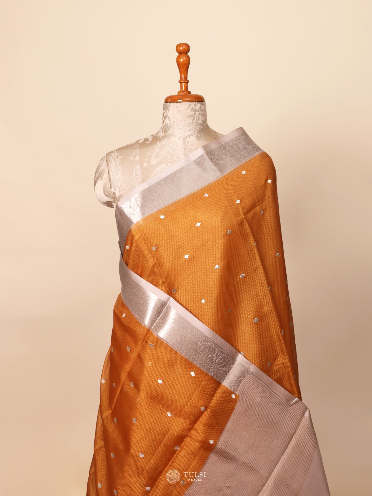 Yellow Semi Kota Saree