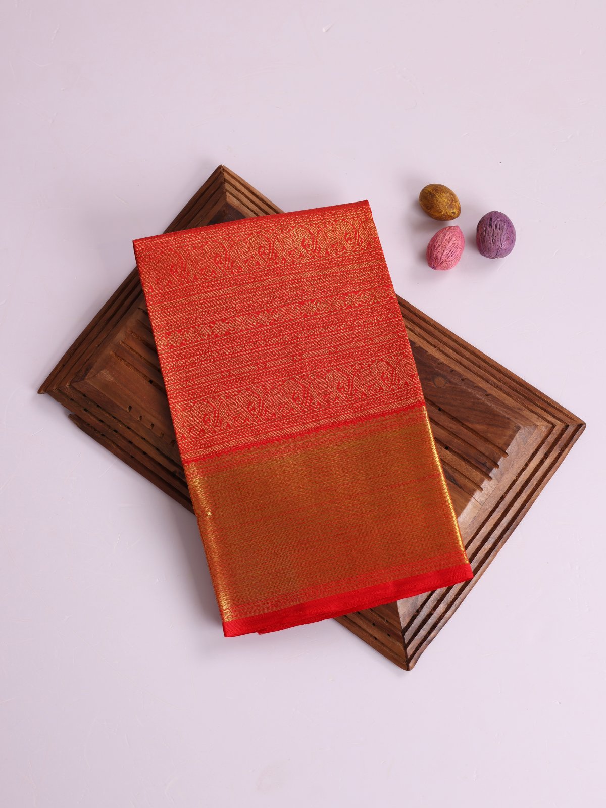 Red Kanjeevaram Silk Blouse