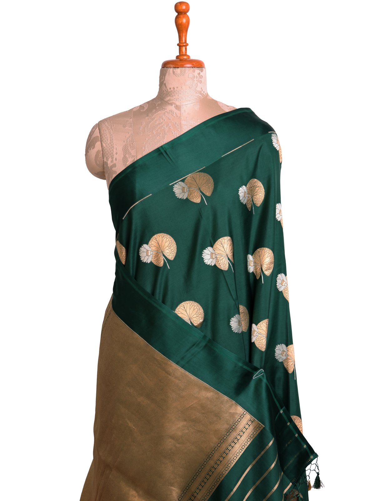 Green Mashru Silk Saree 