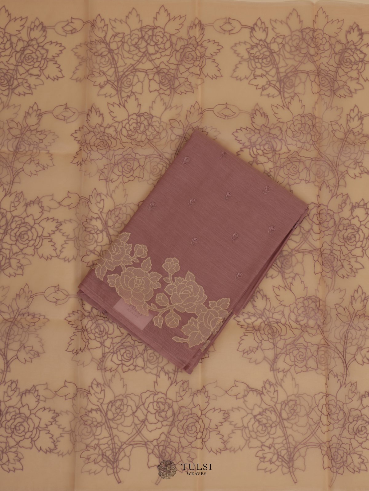 Dusty Pink Cotton Salwar Material