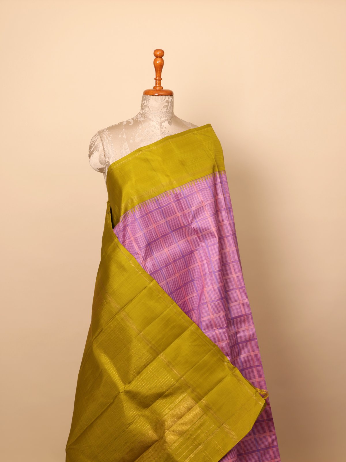 Multi Color Kanjeevaram Silk Saree