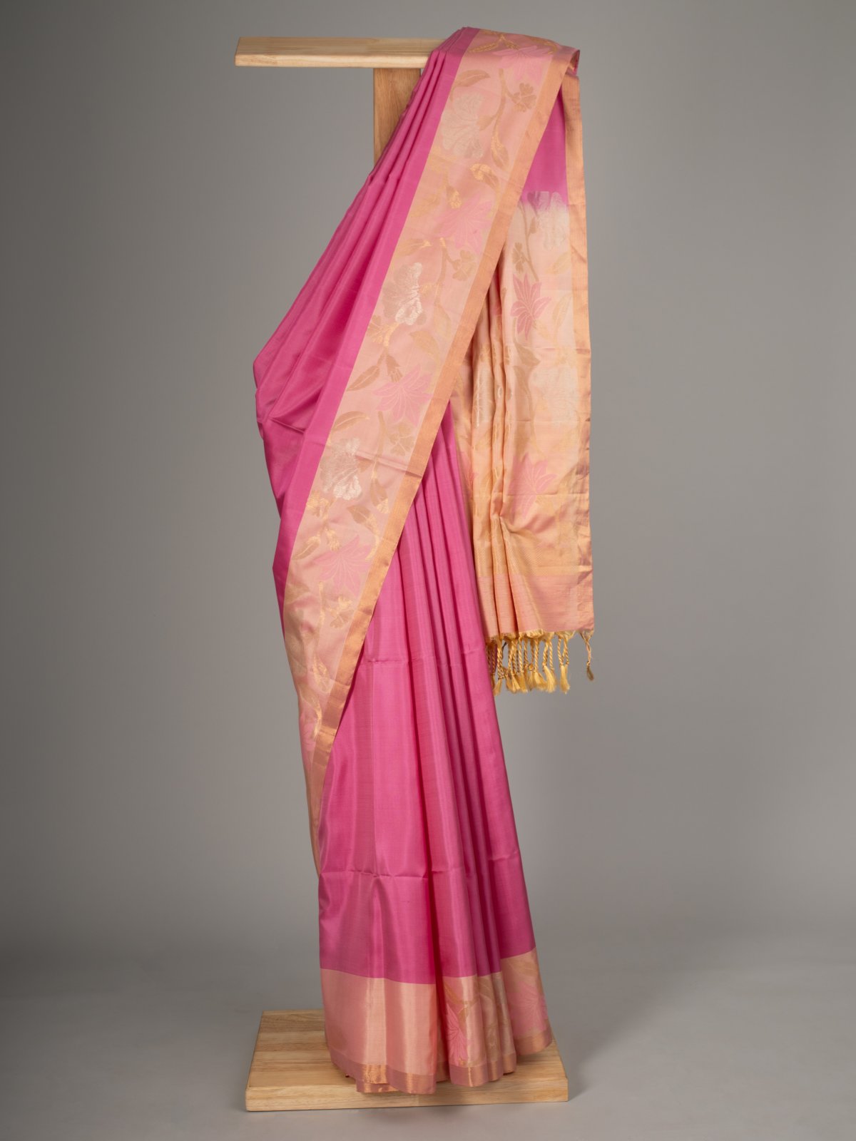 Light Pink Soft Silk Saree