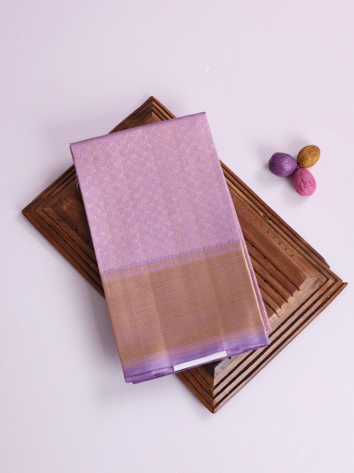 Lavender Kanjeevaram Silk Blouse
