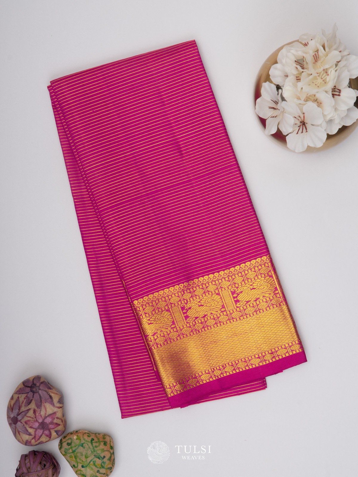 Pink Kanchipiuram Silk Blouse