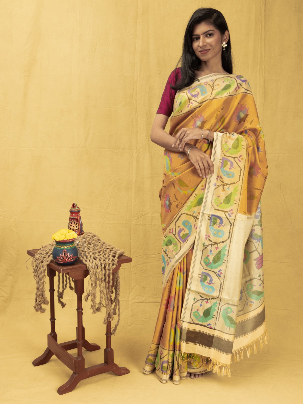 Luxurious Silk Sarees as seen on Tollywood, Kollywood, Bollywood, Sandalwood  and Mollywood Actresses – Sareeko