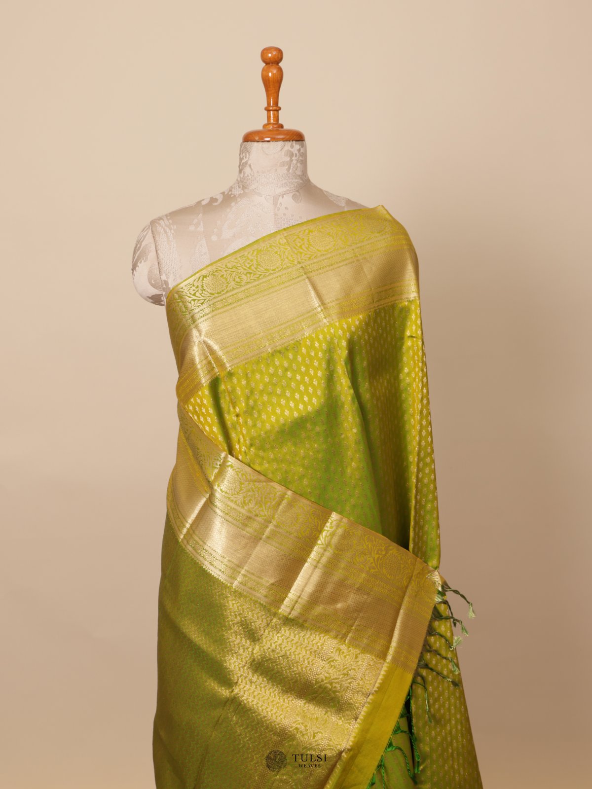 Green Kanjeevaram Silk Saree