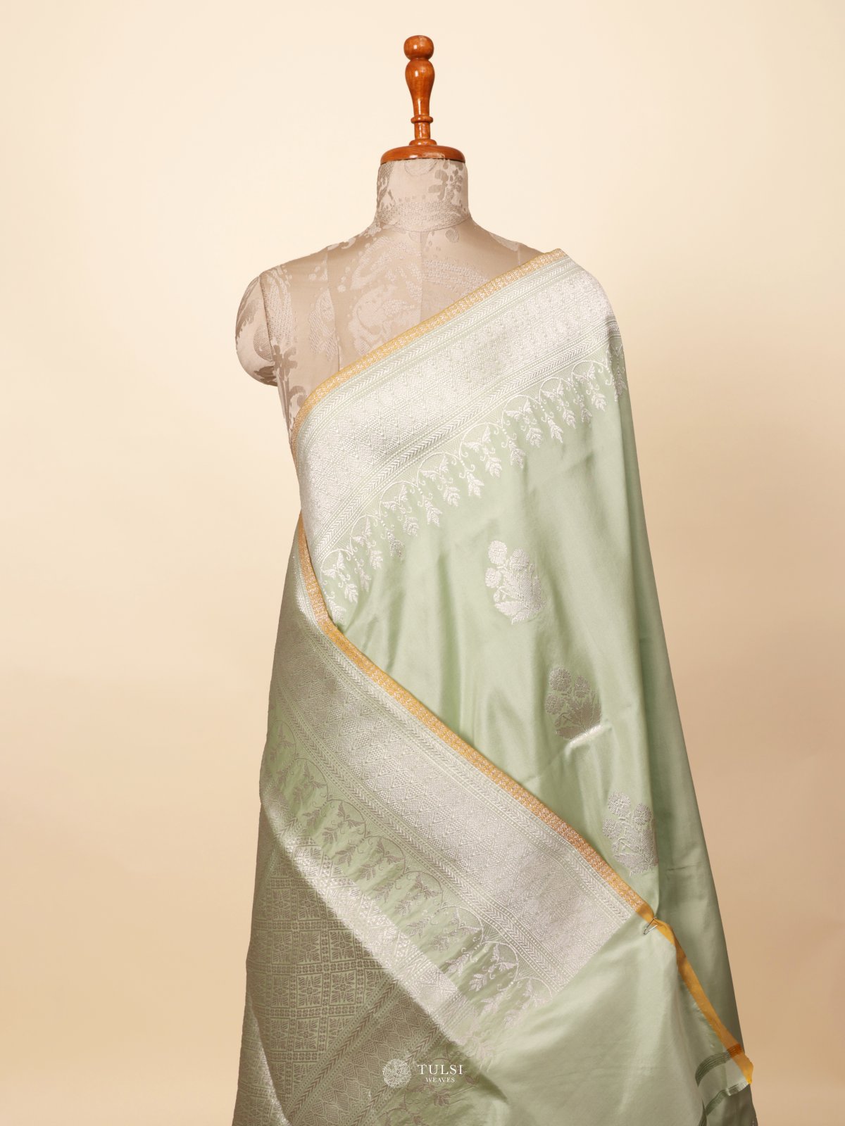 Green Banaras Silk Saree