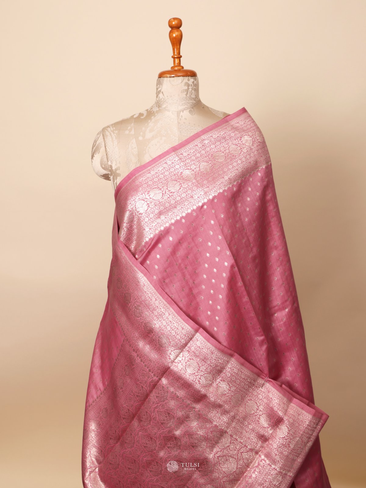  Pink Chaniya silk saree