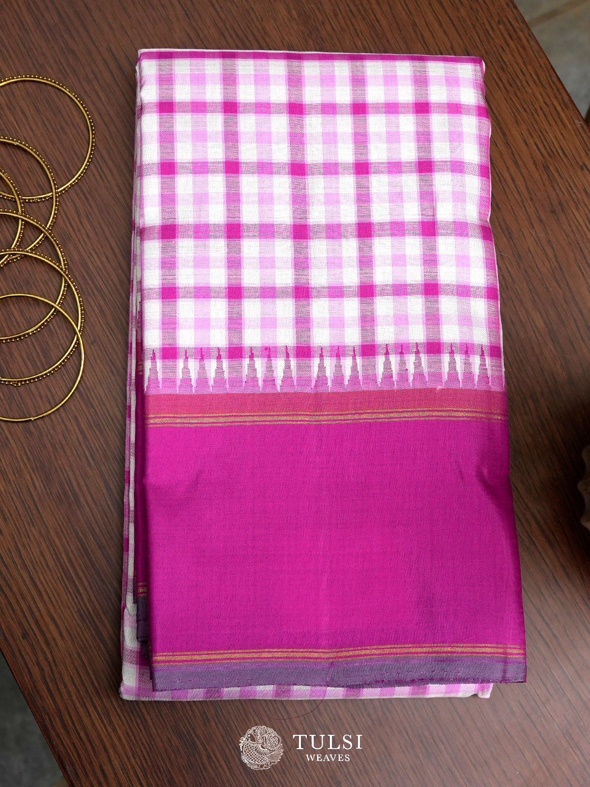 Multi Color Kanjeevaram Silk Saree