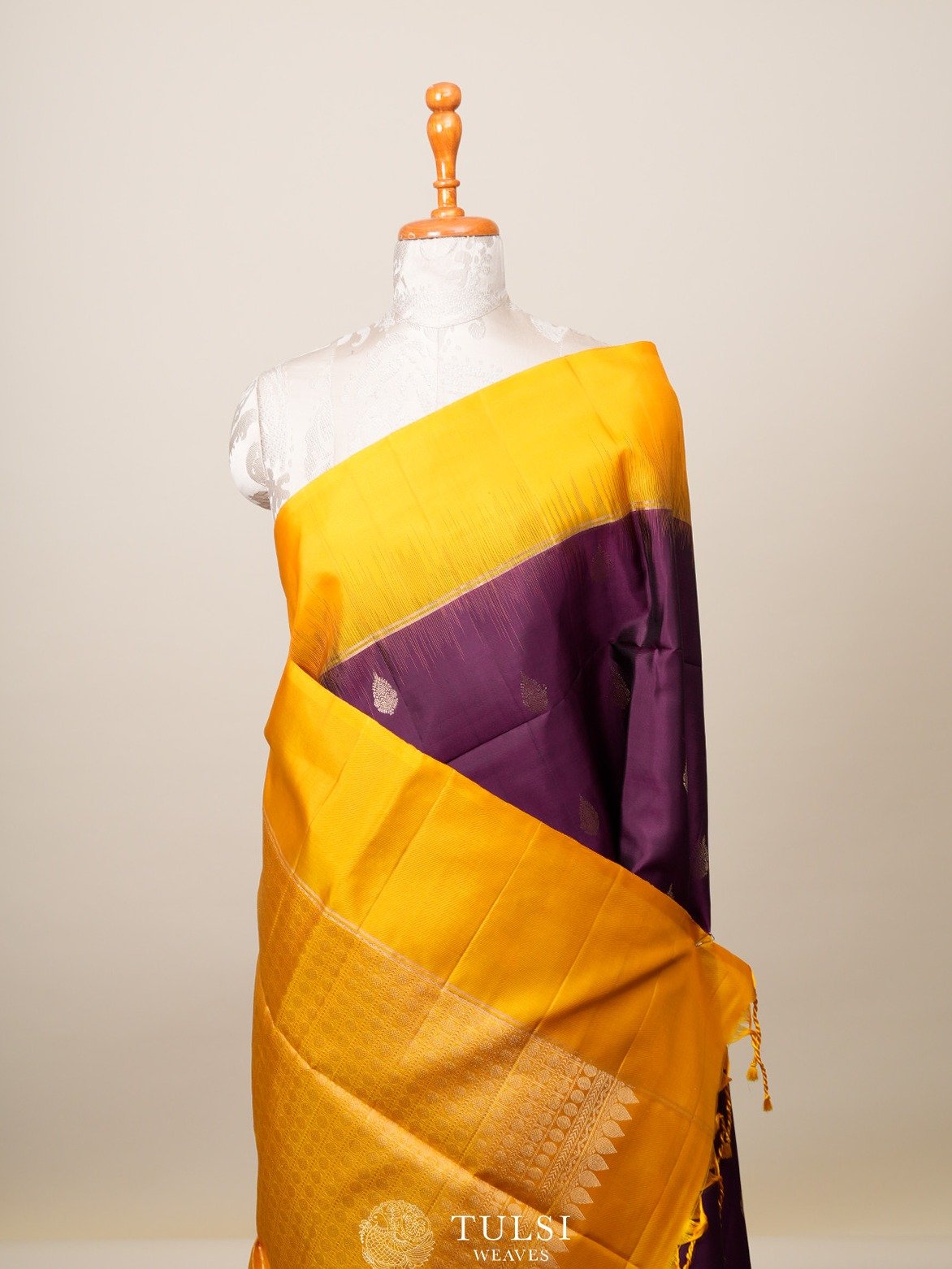 Violet Soft Silk Saree