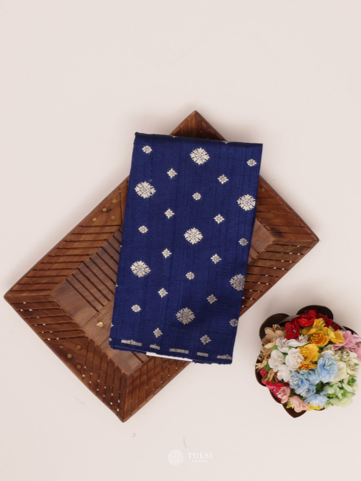 Violet Raw Silk Blouse