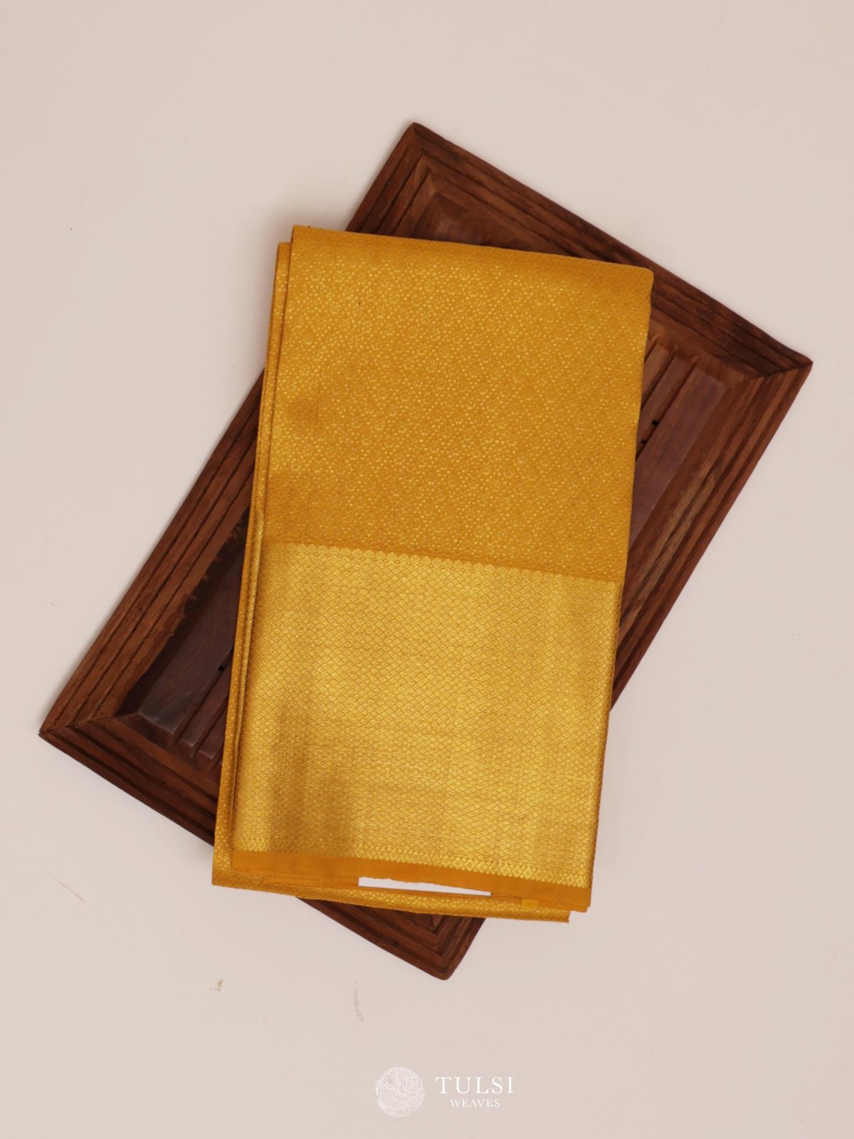 Yellow Kanjeevaram Silk Blouse