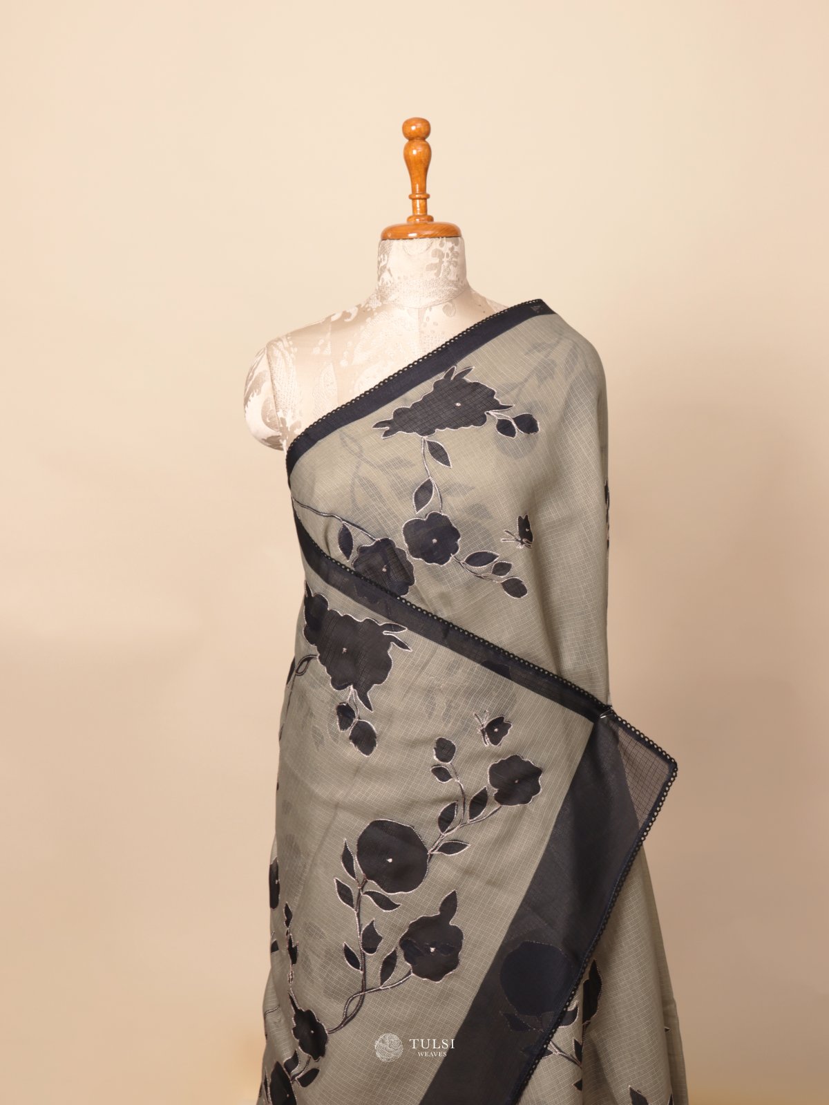 Green Semi Kota Saree
