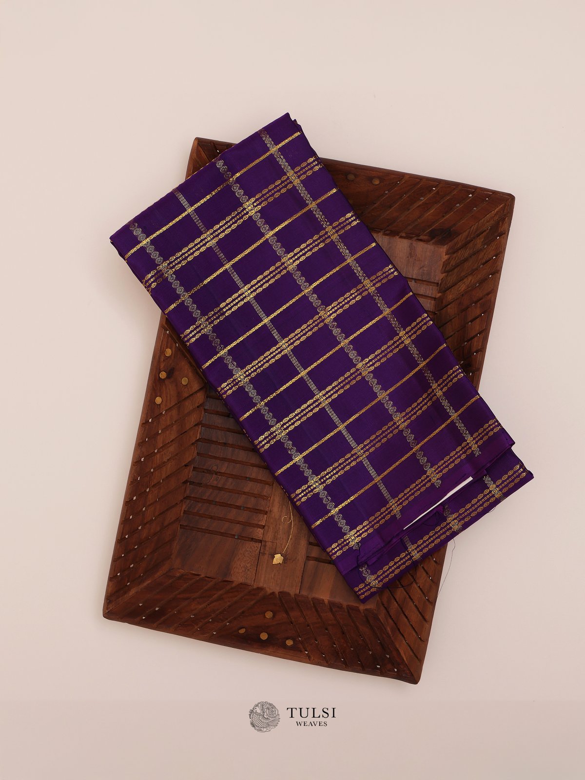 Purple Kanjeevaram Silk Blouse