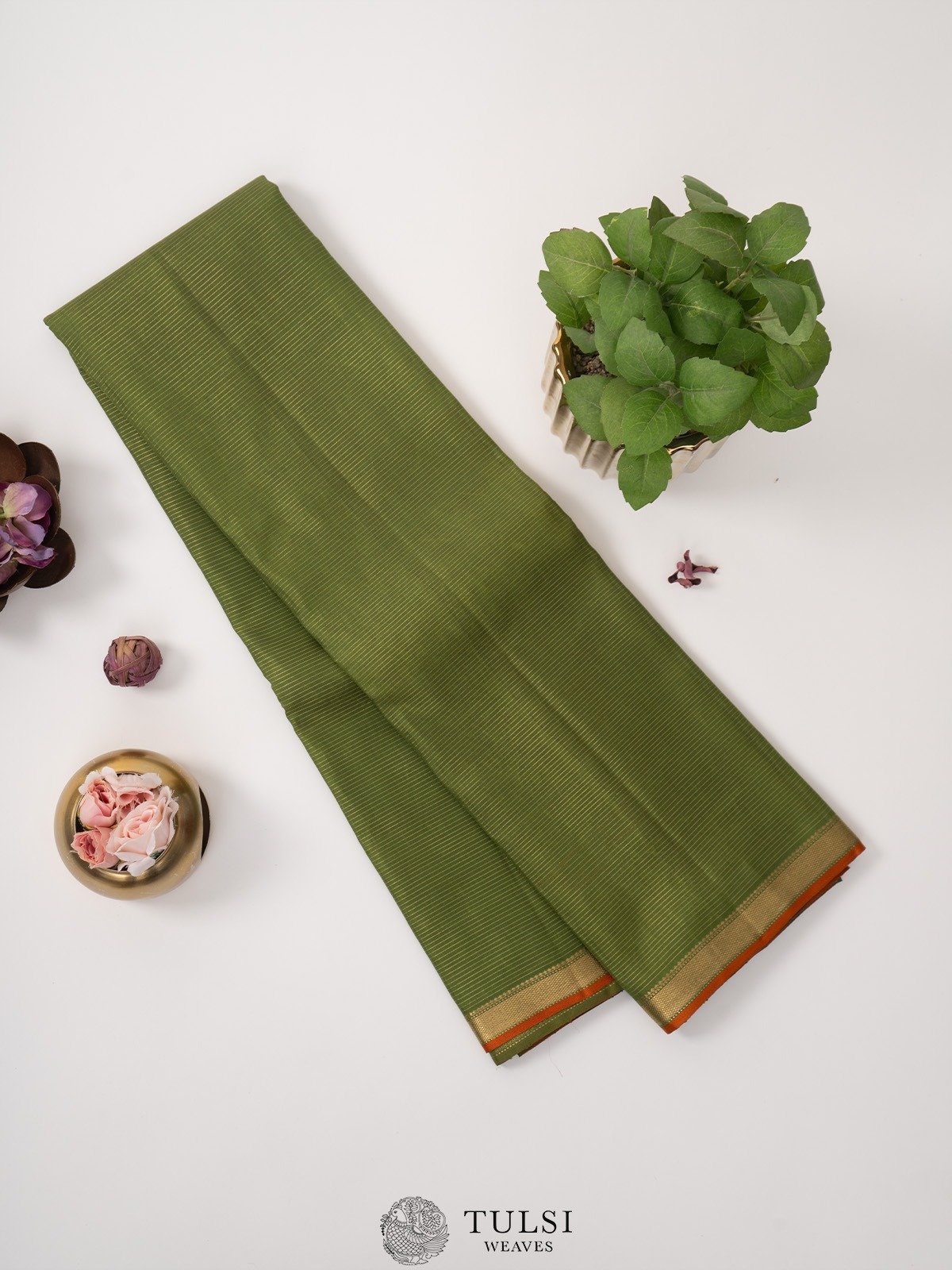 Green Kanjeevaram Silk Saree 