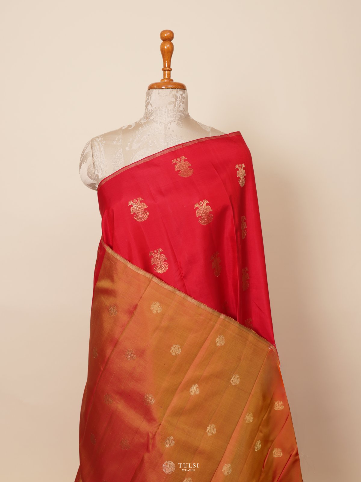 Red Kanjeevaram Silk Saree 