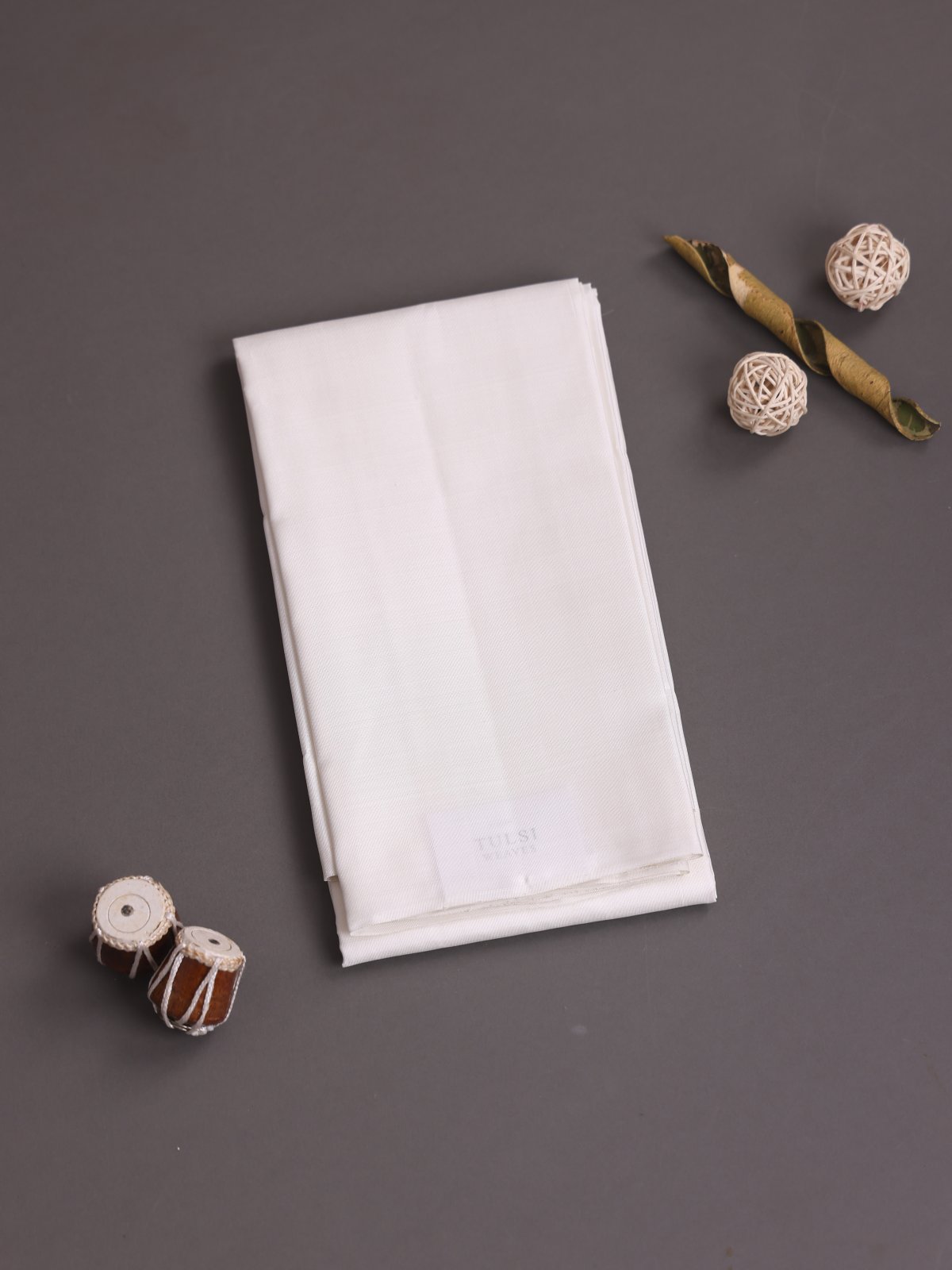 Off White Silk Shirt Material