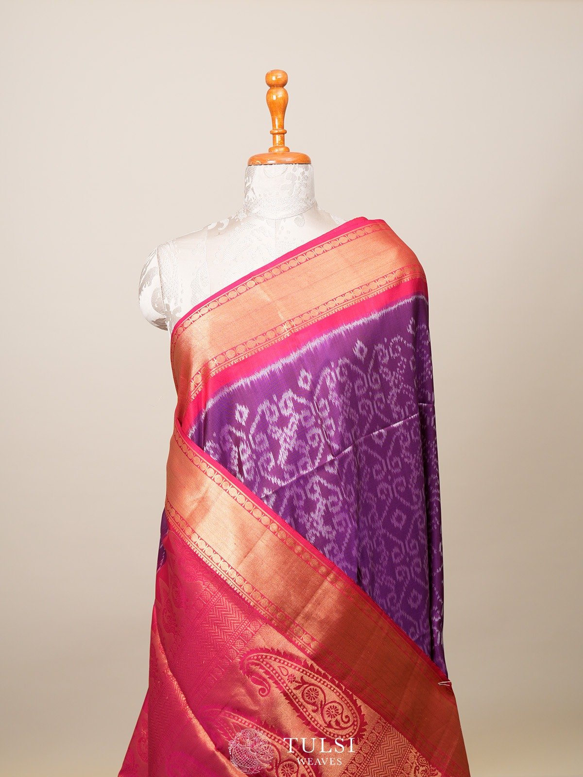 Purple Soft Silk Saree