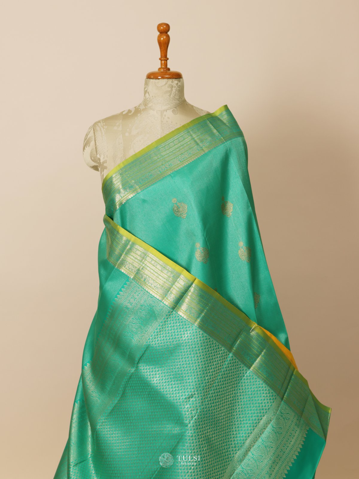 Green Kanjeevaram Silk Saree